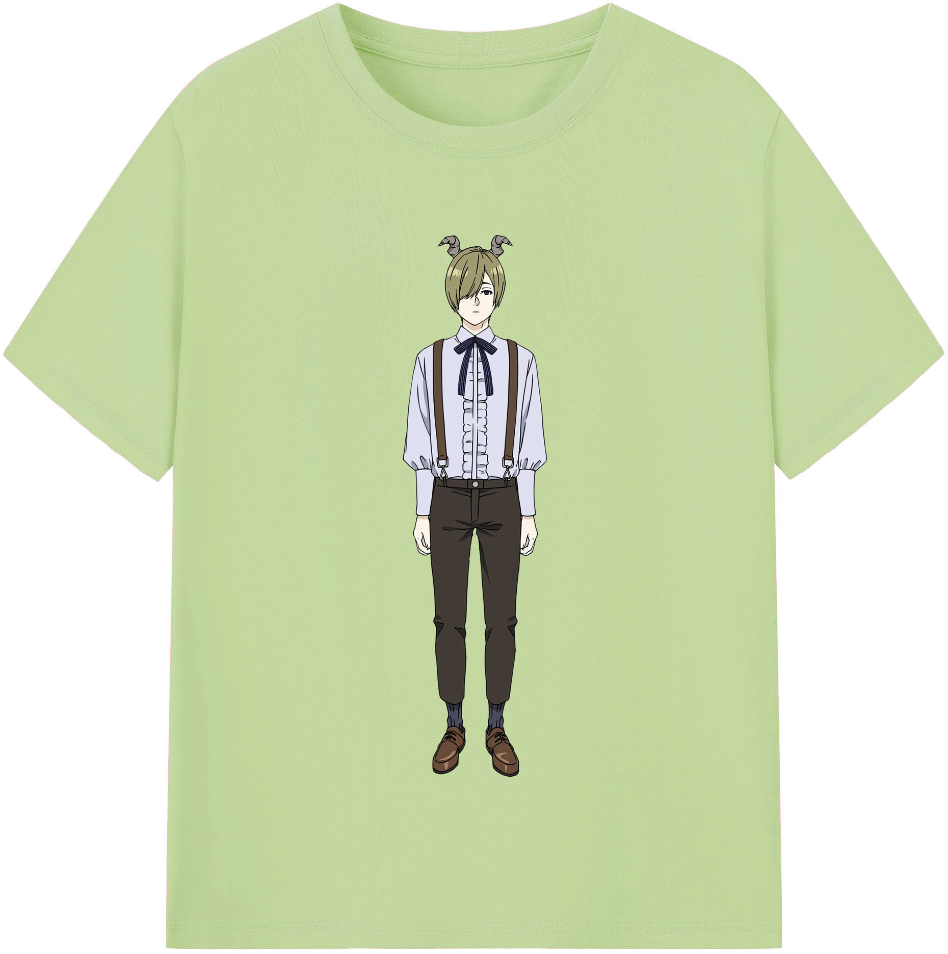 （画像用） 葬送のフリーレン Frieren 綿100％半袖Tシャツ（フロントプリント）